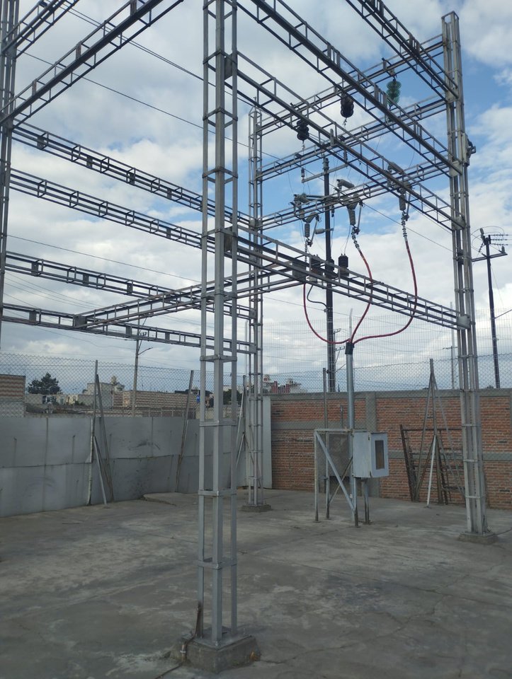 Subestación eléctrica del proyecto en Tlaxcala